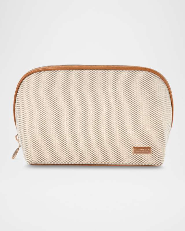 Tropea Ivory Lola Makeup Bag